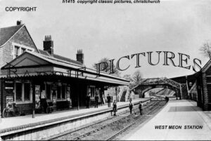 West Meon, Station c1910