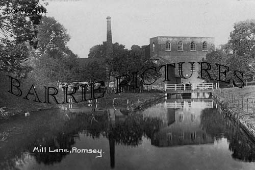 Romsey, Mill Lane c1910