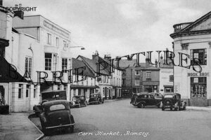 Romsey, Corn Market c1950