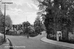 Kingsworthy, Fork Roads c1940