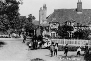 Kingsworthy, Village c1915