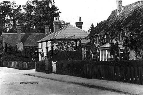 Kingsworthy, Village c1910