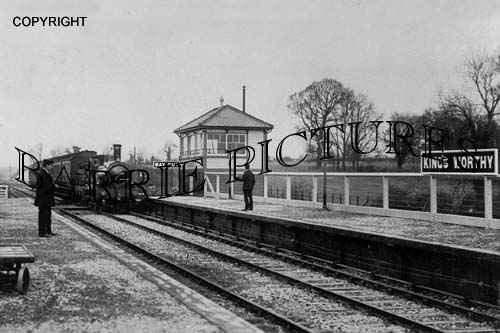 Kingsworthy, Station c1910