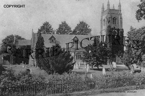 Botley, All Saints Church c1910