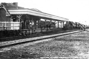 Hayling Island, Railway Station c1900