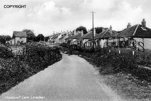Lovedean, Woodcroft Lane c1930