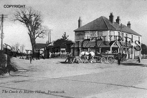 Portsmouth, The Coach and Horses Hilsea c1900
