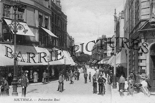 Southsea, Palmerston Road c1900
