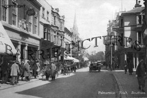 Southsea, Palmerston Road c1930