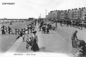 Southsea, South Parade c1900