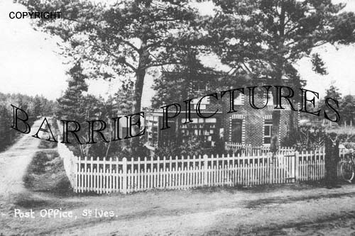 St Ives, Post Office c1920