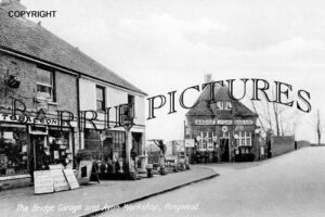 Ringwood, The Bridge Garage and Avon Workshop c1950