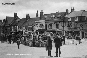 Ringwood, Market Day c1910