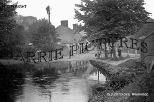 Ringwood, Old Cottages c1920