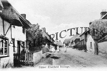 Upper Clatford, Village c1900