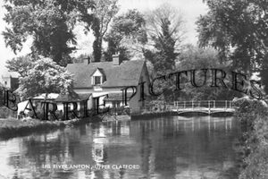 Upper Clatford, River Anton c1950