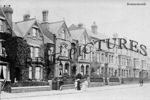 Bournemouth, Chine Crescent c1900