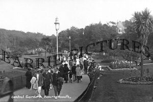 Bournemouth, Central Gardens c1935