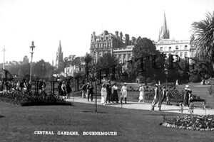 Bournemouth, Central Gardens c1930