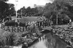 Bournemouth, Central Gardens c1950