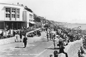 Boscombe, Beach c1955