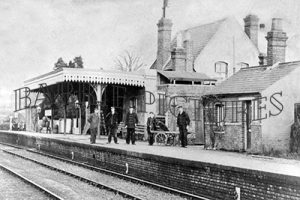 Horsebridge, Station c1900