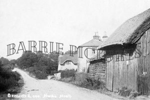 Horton Heath, Bennetts Lane c1910