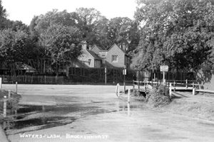 Brockenhurst, Water Splash c1955