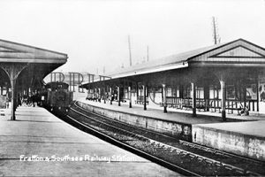 Portsmouth, Fratton and Southsea Railway Station c1930