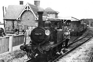 Hayling Island, Station c1955