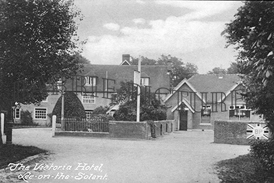 Lee on Solent, The Victoria Hotel c1930