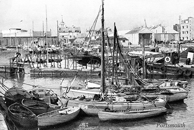 Portsmouth, Harbour c1950