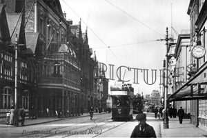 Portsmouth, Commercial Road c1910