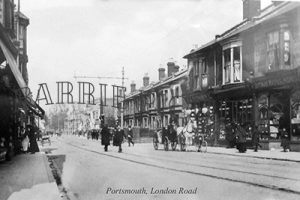 Portsmouth, London Road c1900