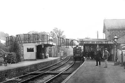 Stockbridge, Station c1910
